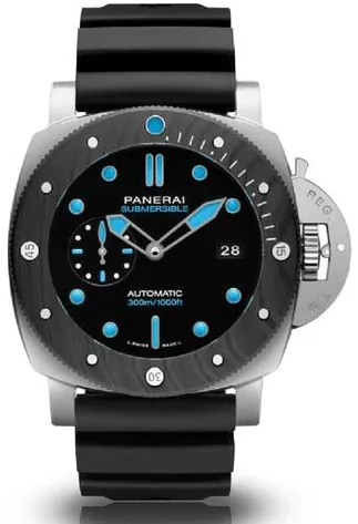 Panerai Submersible PAM 00799 47mm Titanium Black