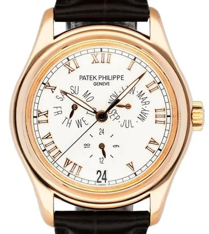 Patek Philippe Annual Calendar 5035R 37mm Rose gold Champagne