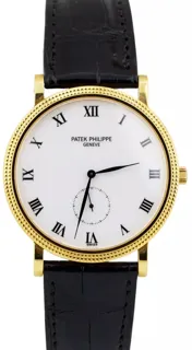 Patek Philippe Calatrava 3919J Yellow gold White