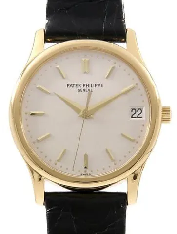 Patek Philippe Calatrava 3998J-001 3998mm  YG Silver