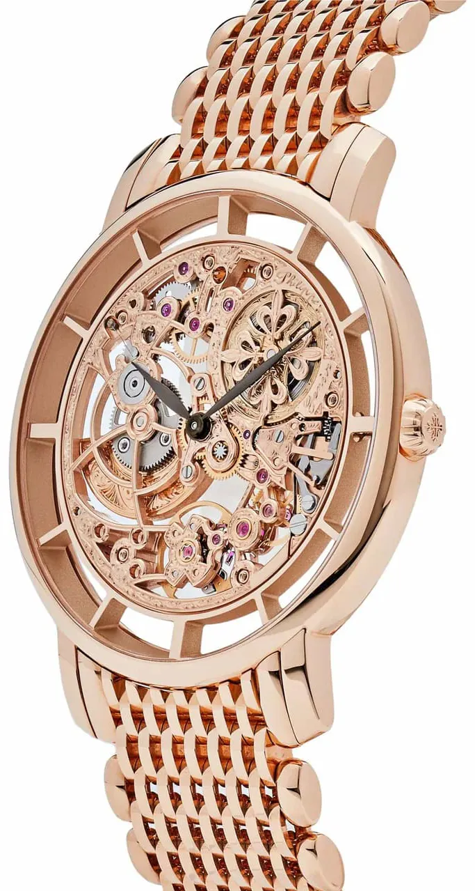 Patek Philippe Calatrava 5180/1R-001 39mm Rose gold Skeletonized 1