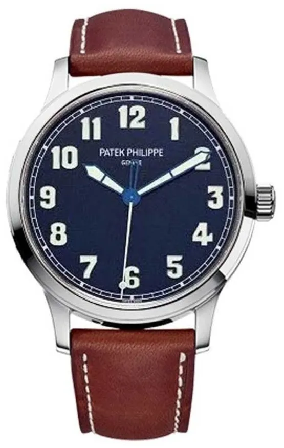 Patek Philippe Calatrava 5522A 42mm Stainless steel Blue