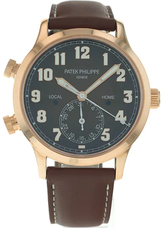 Patek Philippe Calatrava 5524R-001 42mm Rose gold Brown