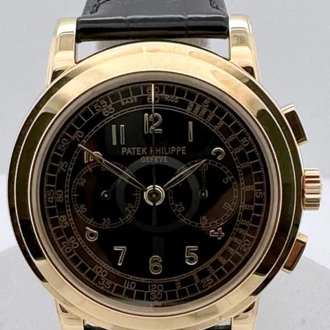 Patek Philippe Chronograph 5070J-001 42mm Yellow gold Black