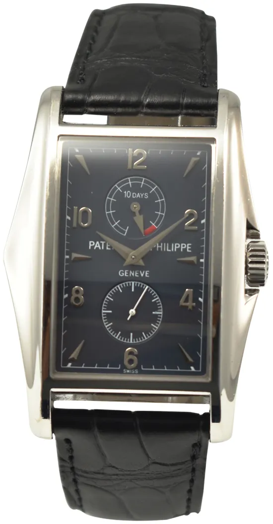 Patek Philippe Gondolo 5100G-001 51.5mm White gold Blue