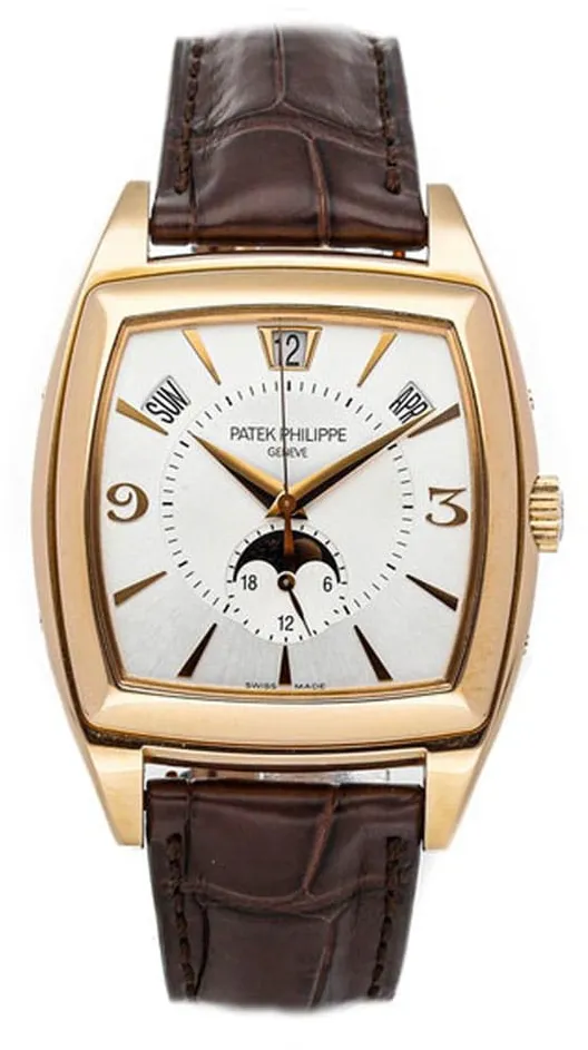 Patek Philippe Gondolo 5135J-001 38.5mm Yellow gold Silver