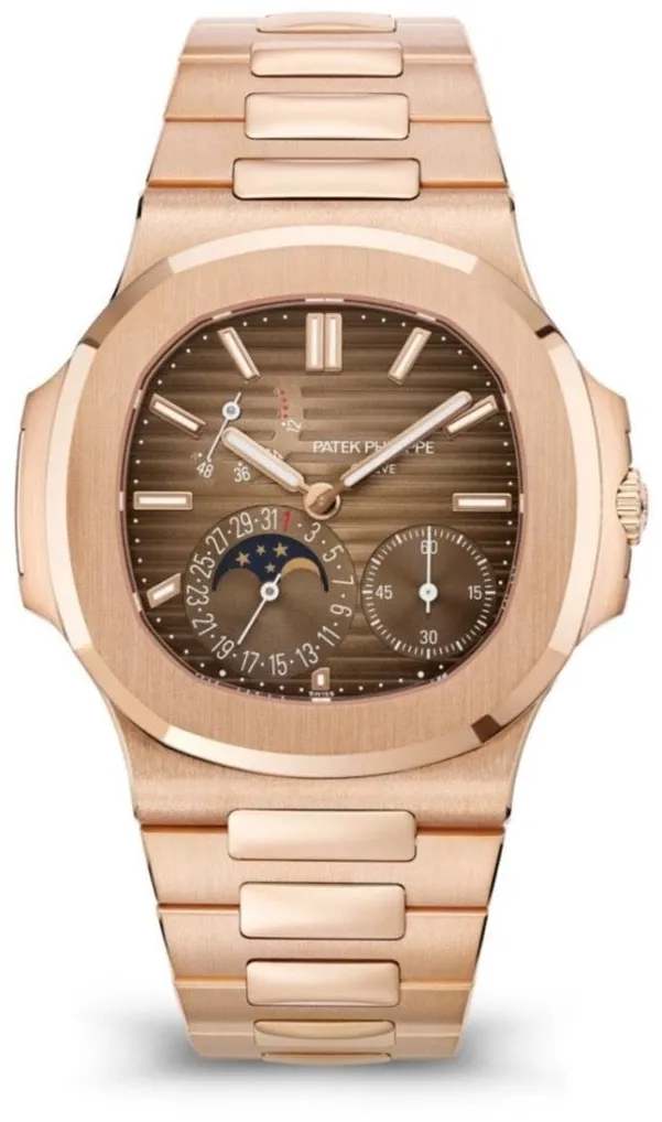 Patek Philippe Nautilus 5712/1R-001 40mm Rose gold Brown