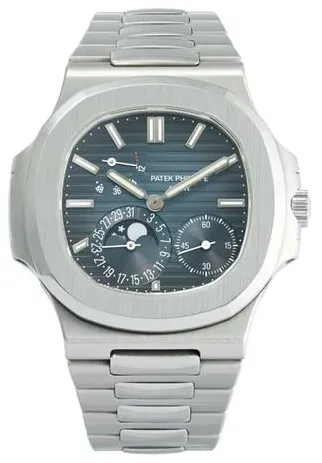 Patek Philippe Nautilus Moonphase 5712/1A-001 40mm Stainless steel Blue 1