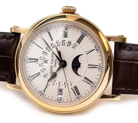 Patek Philippe Perpetual Calendar 5159J-001 38mm Yellow gold Silver