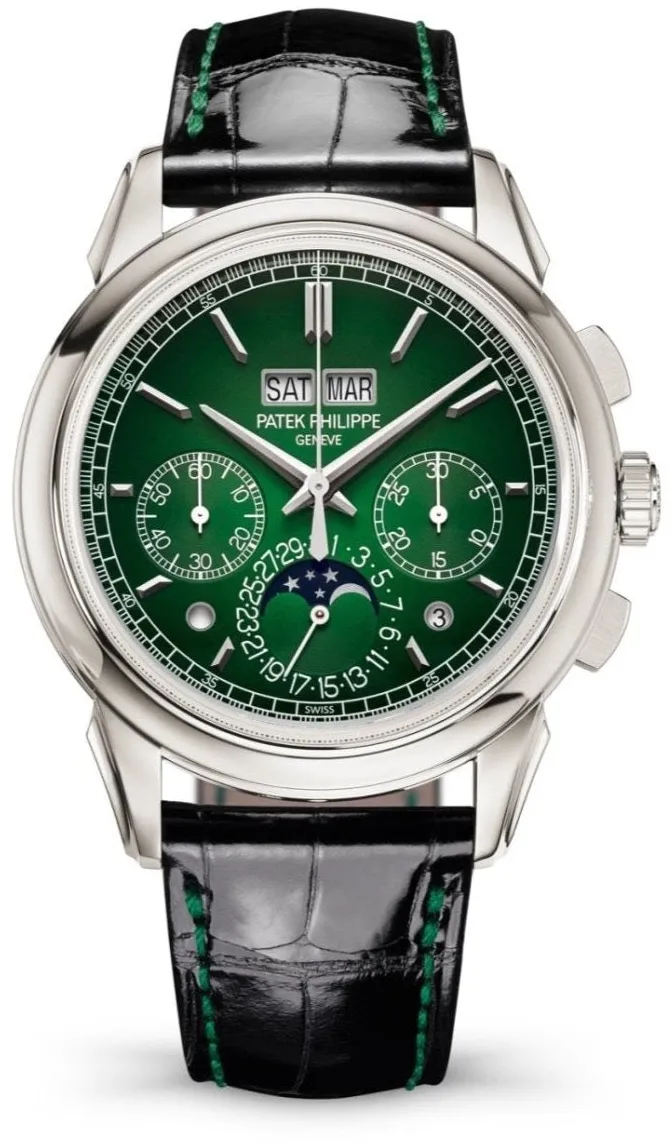 Patek Philippe Perpetual Calendar Chronograph 5270 41mm Platinum Green