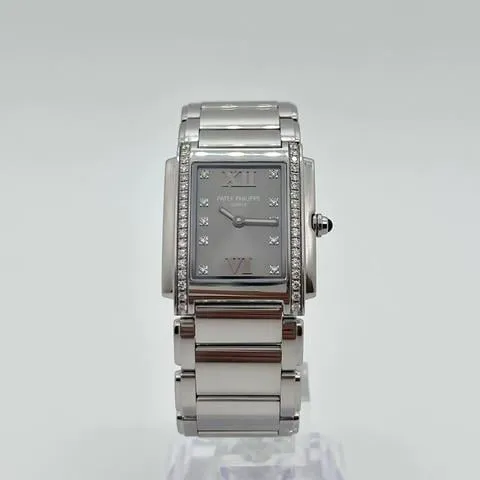 Patek Philippe Twenty~4 4910/10A-010 25mm Stainless steel Gray