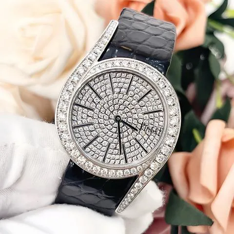 Piaget Limelight G0A38162 32mm White gold Silver 1