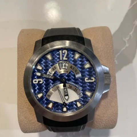 Pierre Kunz G016 44mm Stainless steel Blue