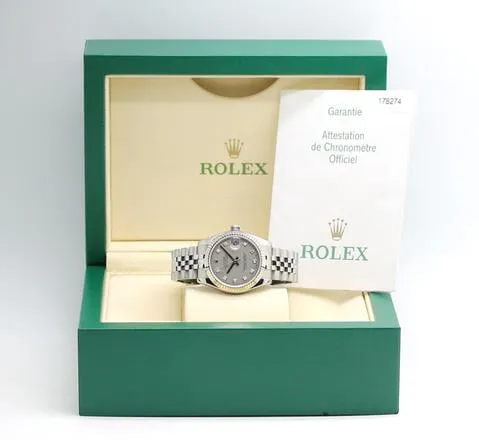 Rolex Datejust 31 178274 31mm Stainless steel Gray