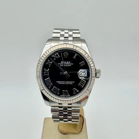 Rolex Datejust 31 178274 31mm Stainless steel Black