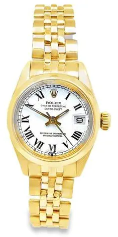 Rolex Datejust 6916 26mm Yellow gold White