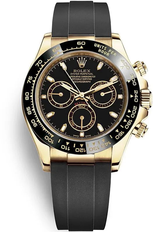 Rolex Daytona 116518LN 40mm Yellow gold and 18k yellow gold Black