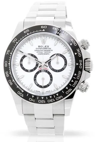 Rolex Daytona 126500LN 40mm Stainless steel White