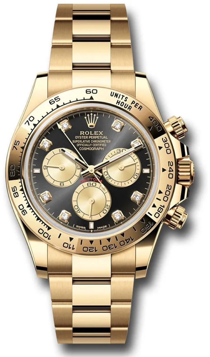 Rolex Daytona 126508 40mm Yellow gold and 18k yellow gold Golden