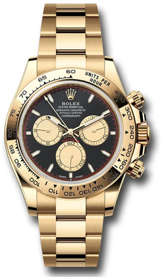 Rolex Daytona 126508 40mm Yellow gold and 18k yellow gold Champagne