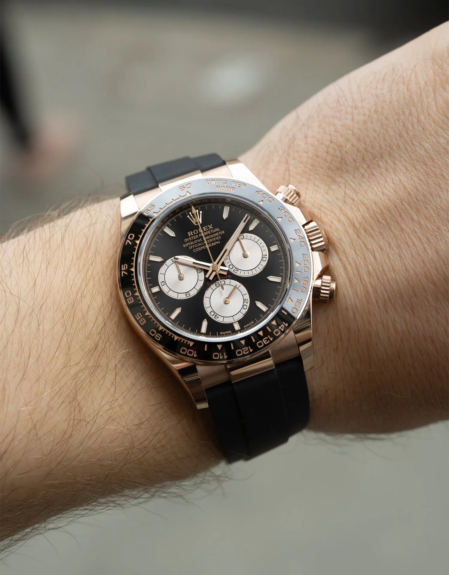 Rolex Daytona 126515LN 40mm Rose gold Black 4