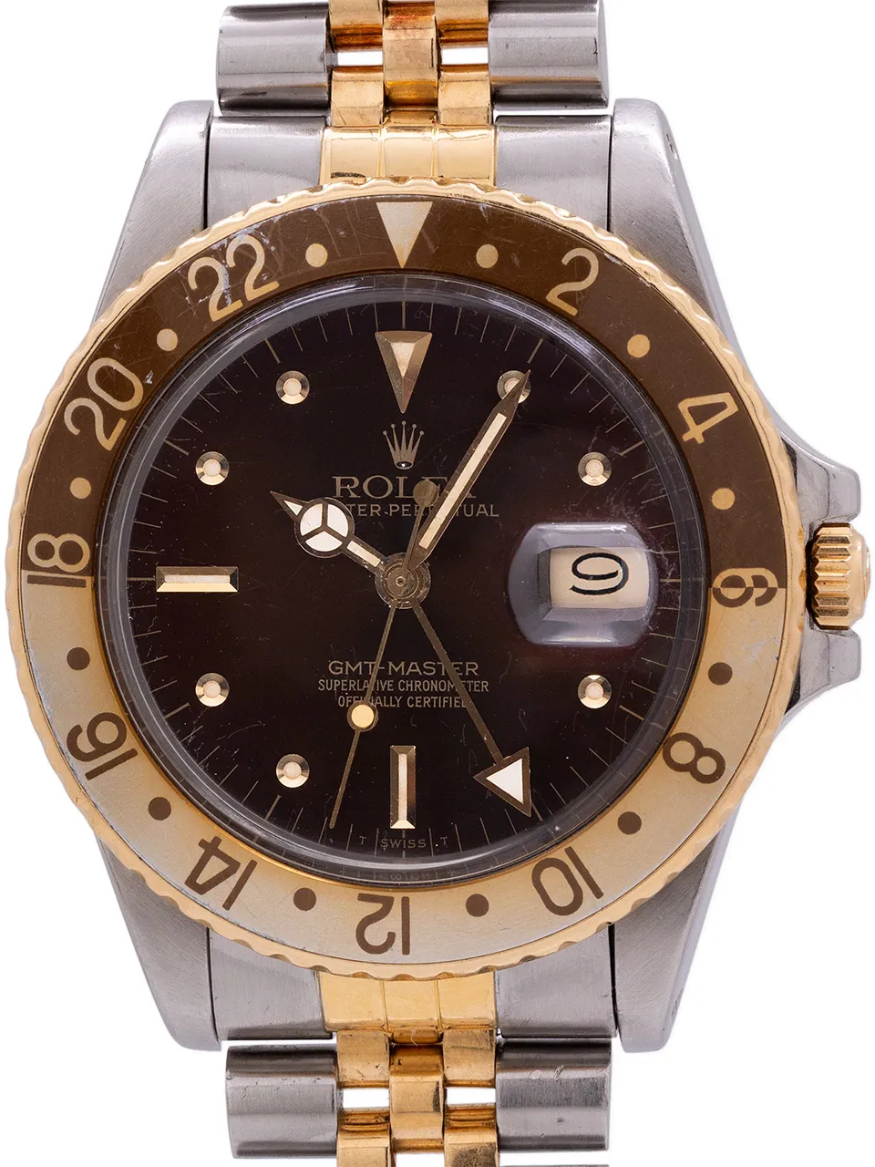 Rolex GMT-Master 16753 39mm SS/18K YG