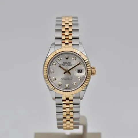 Rolex Lady-Datejust 279173 28mm Yellow gold and Stainless steel Silver