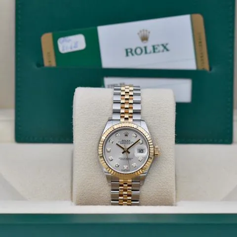 Rolex Lady-Datejust 279173 28mm Yellow gold and Stainless steel Silver 1