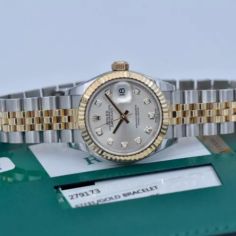 Rolex Lady-Datejust 279173 28mm Yellow gold and Stainless steel Silver 6