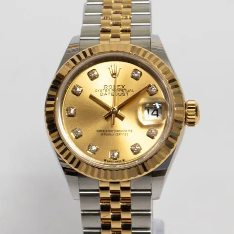 Rolex Lady-Datejust 279173 28mm Yellow gold and Stainless steel Champagne 2