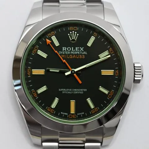 Rolex Milgauss 116400GV 40mm Stainless steel Black