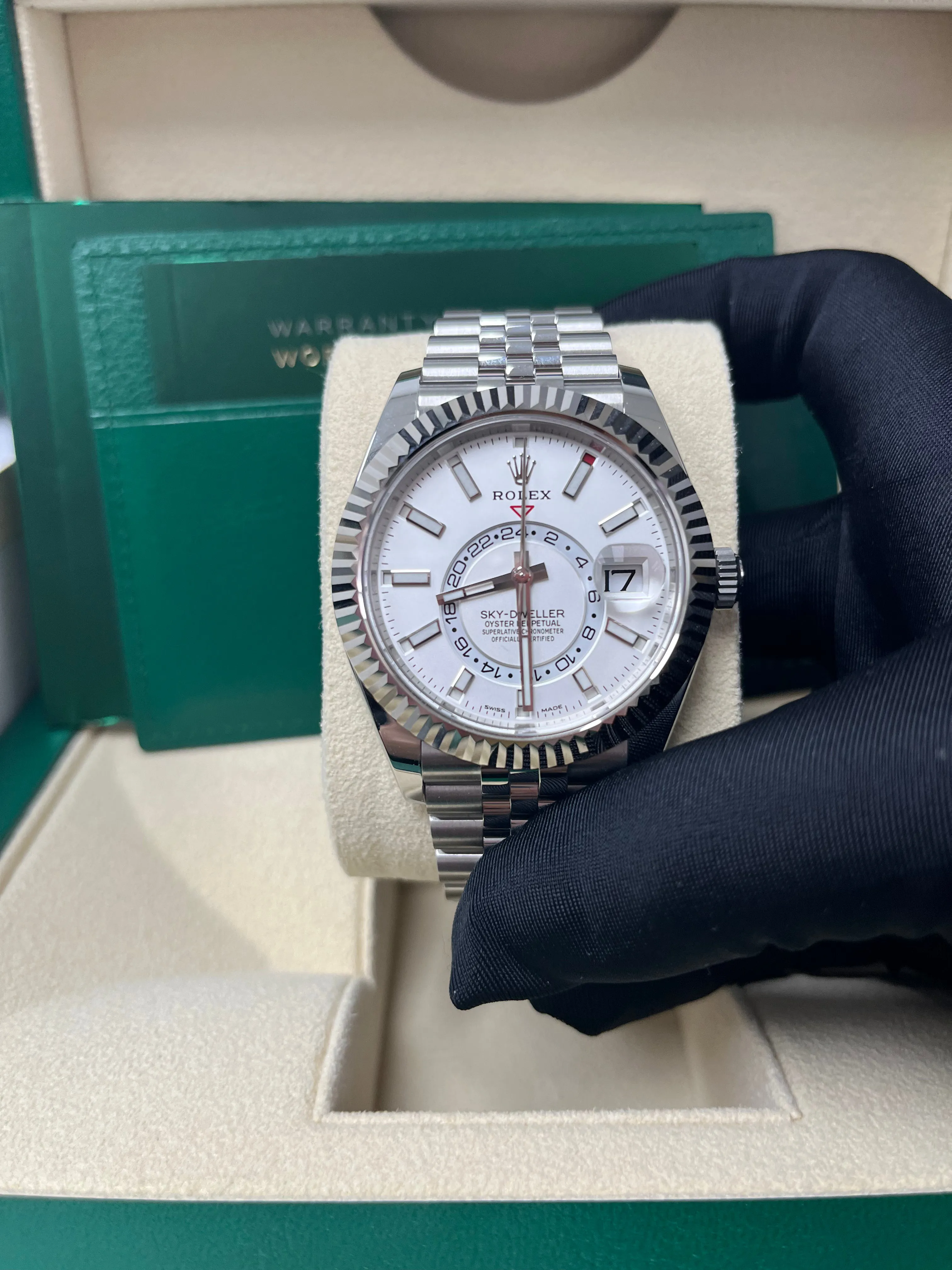 Rolex Sky-Dweller 326934 42mm Stainless steel White 8