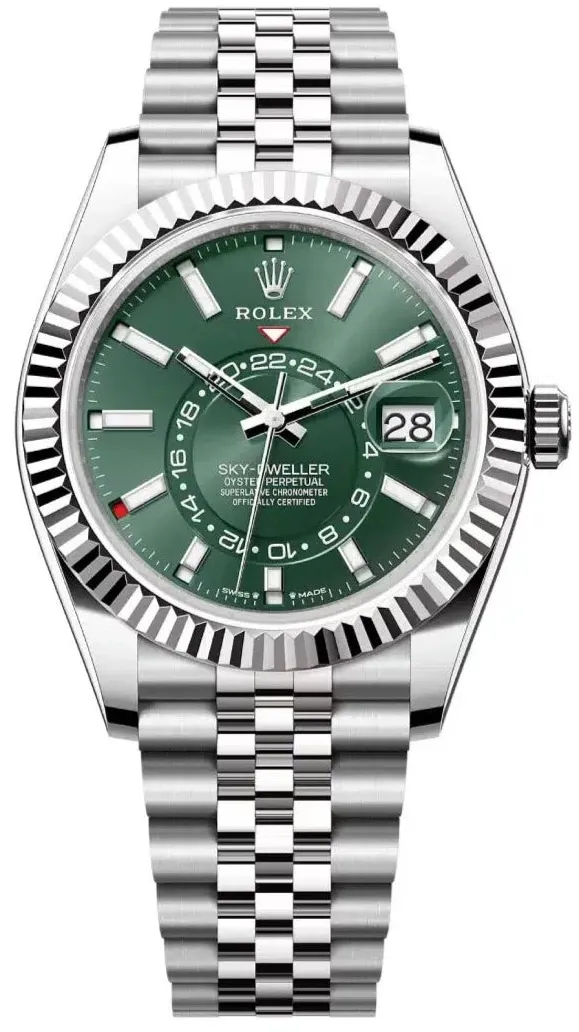 Rolex Sky-Dweller 336934 42mm Oystersteel Green