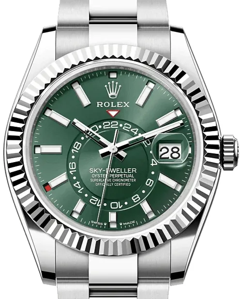 Rolex Sky-Dweller 336934 42mm Oystersteel Green