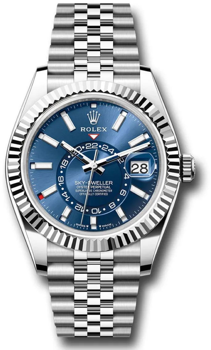 Rolex Sky-Dweller 336934 42mm Oystersteel Blue