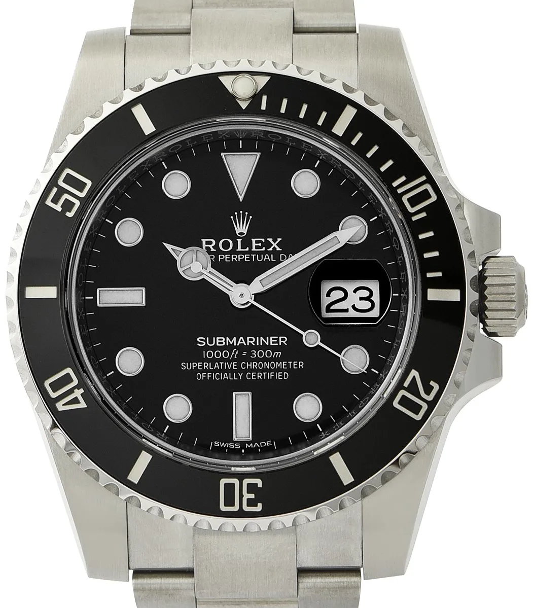 Rolex Submariner 116610LN 40mm Stainless steel Black