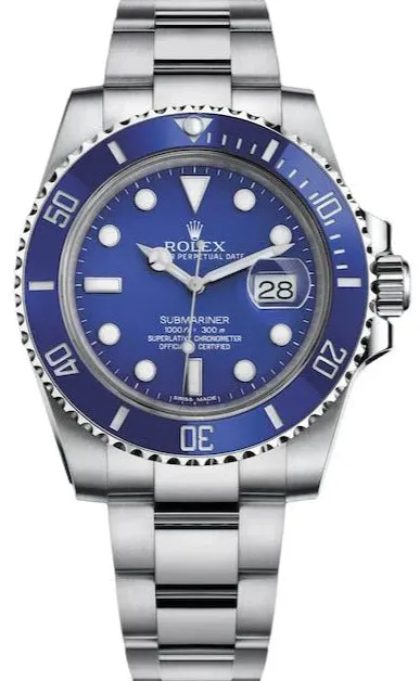 Rolex Submariner 116619LB 40mm White gold Blue