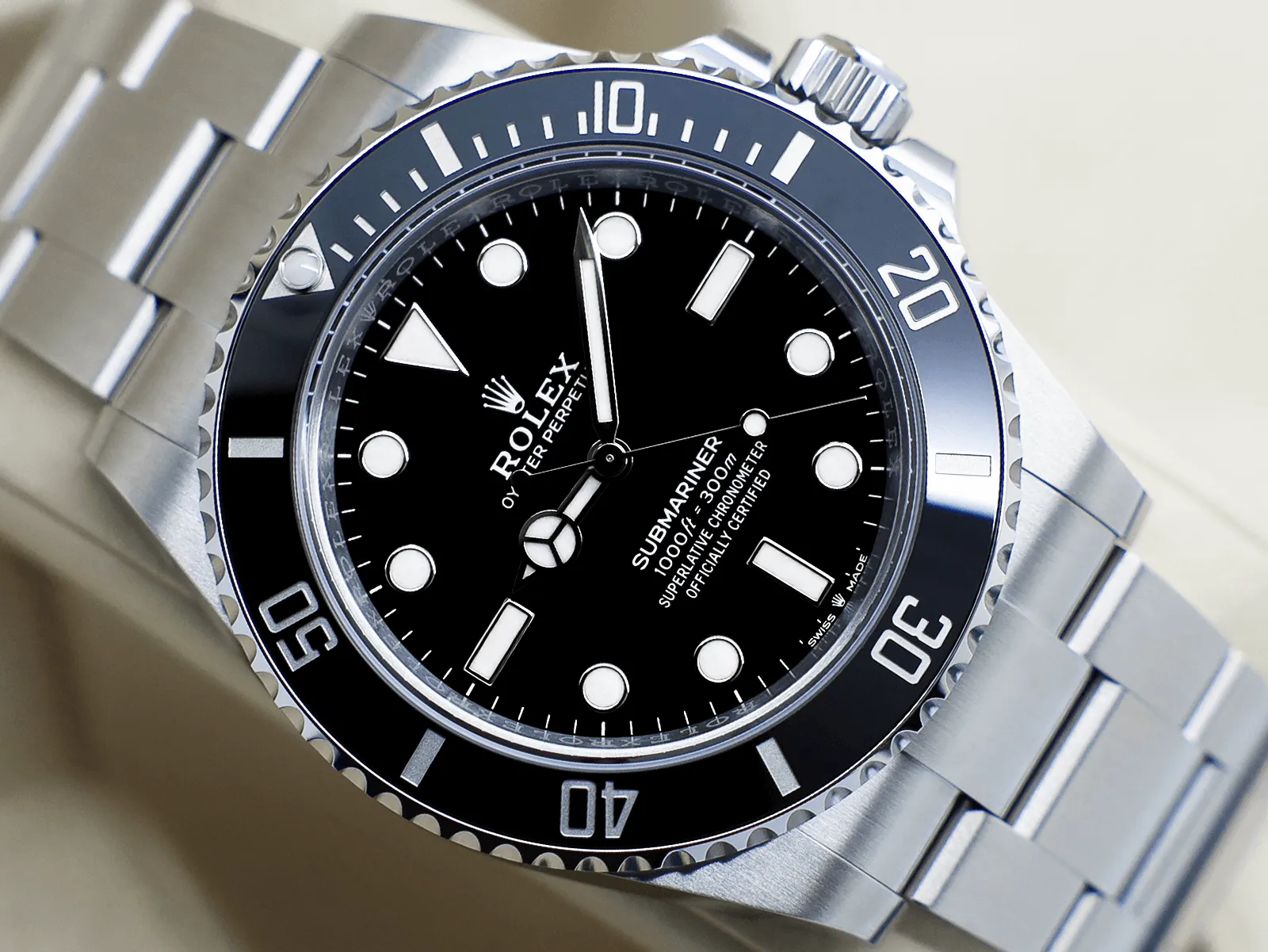 Rolex Submariner 124060 41mm Black