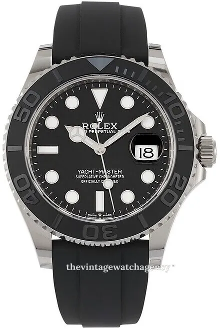 Rolex Yacht-Master 226659-0002 42mm 18k white gold Black