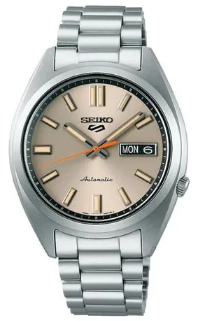 Seiko 5 Sports SRPK91K1 37mm Stainless steel Champagne