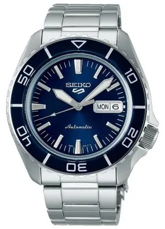 Seiko 5 Sports SRPK97K1 42.5mm Stainless steel Blue