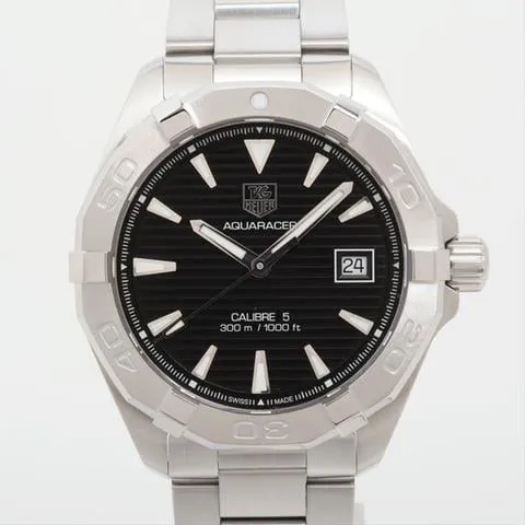 TAG Heuer Aquaracer WAY2110 40mm Stainless steel Black