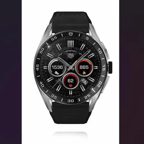 TAG Heuer Connected SBR8A10.BT6259 45mm Stainless steel Black