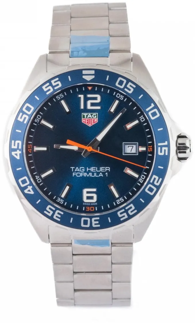 TAG Heuer Formula 1 Quartz WAZ1010.BA0842 43mm Stainless steel Blue