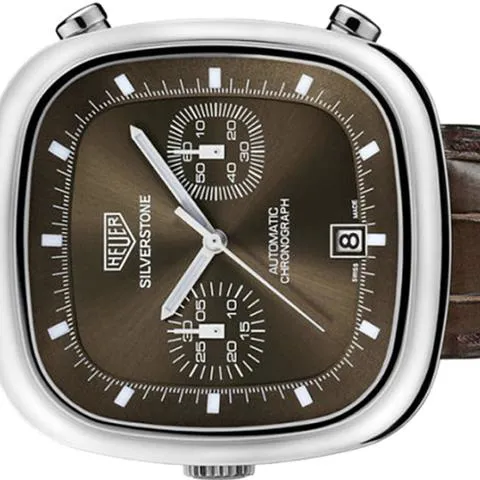 TAG Heuer Silverstone 42mm Stainless steel Brown