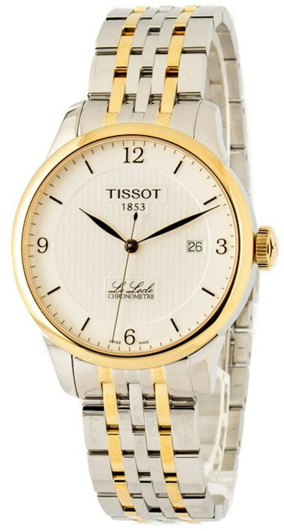 Tissot Le Locle T006.408.22.037.00 39mm Yellow gold and Stainless steel Silver 2