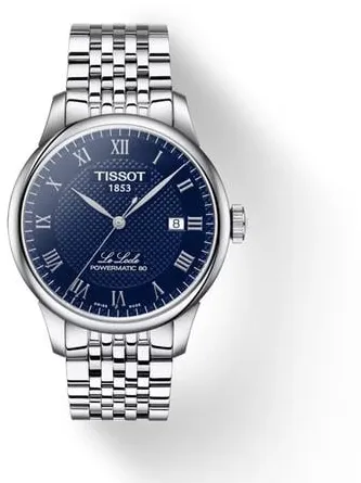 Tissot Le Locle 39.5mm Stainless steel Blue