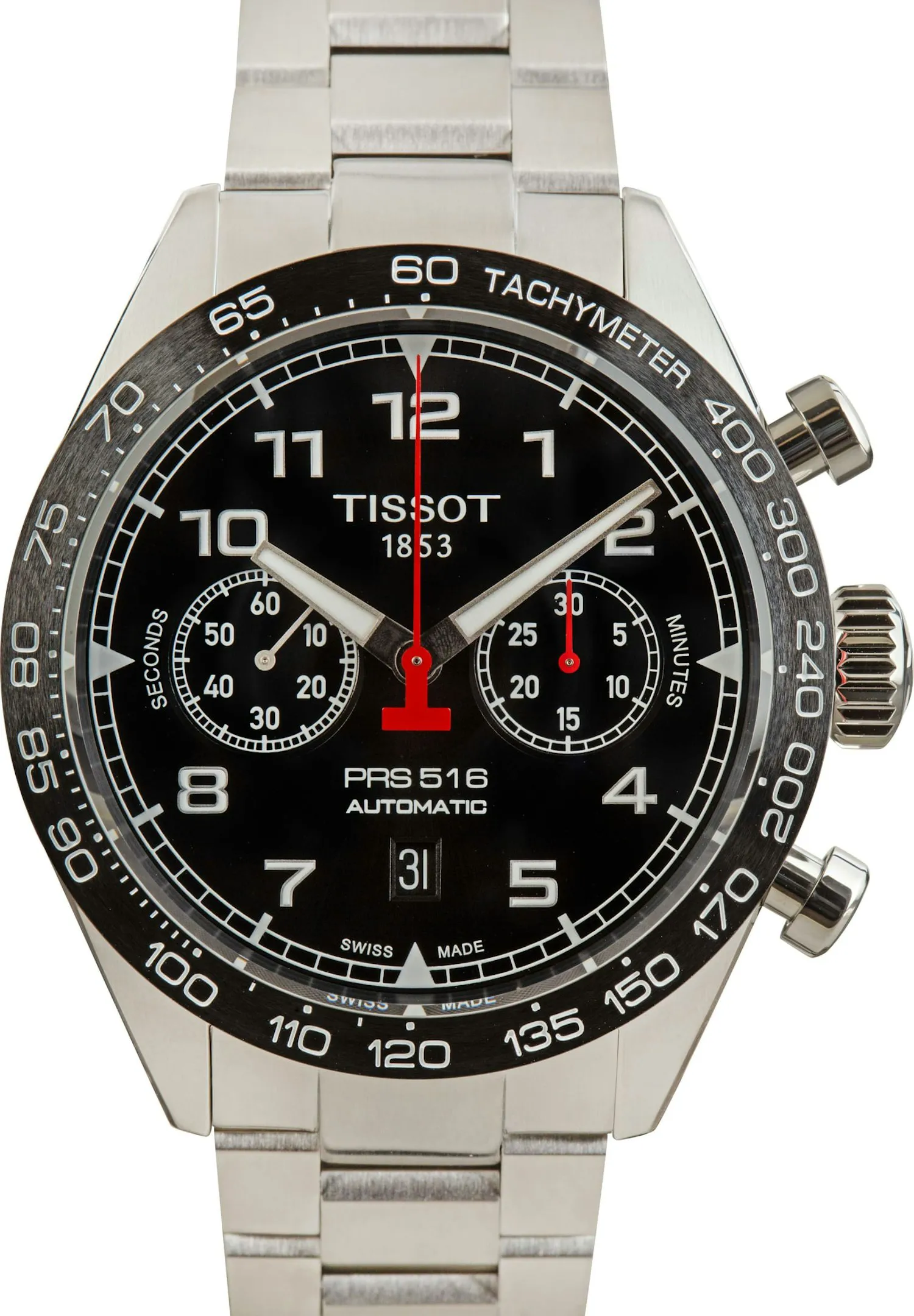 Tissot PRS 516 T131.627.11.052.00 45mm Stainless steel Black