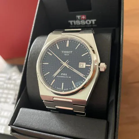 Tissot PRX T137.407.11.041.00 40mm Stainless steel Blue 10