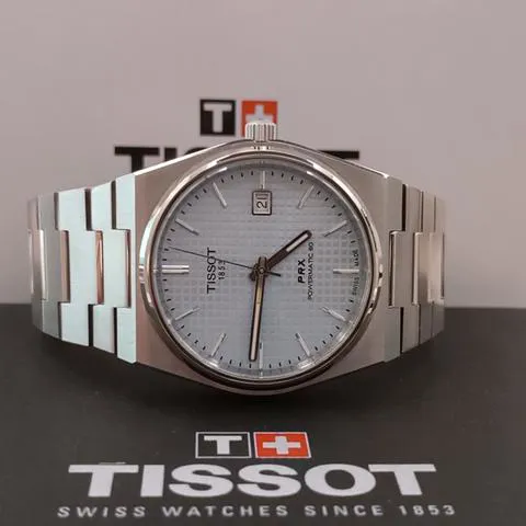 Tissot PRX T137.407.11.351.00 40mm Stainless steel Ice blue 11